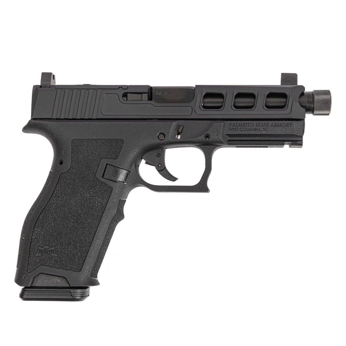 PSA Dagger Full Size - S 9mm SW3 RMR Pistol With Threaded Barrel, Black