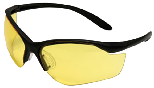 Howard Leight Vapor II Sharp-Shooter Wraparound Anti-Fog Safety Eyewear, Amber Lens, 10/case - R-01536