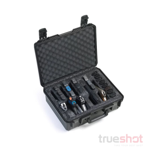 Borucase - Gun Case - Black - Foam Cut For Up to 5 Pistols