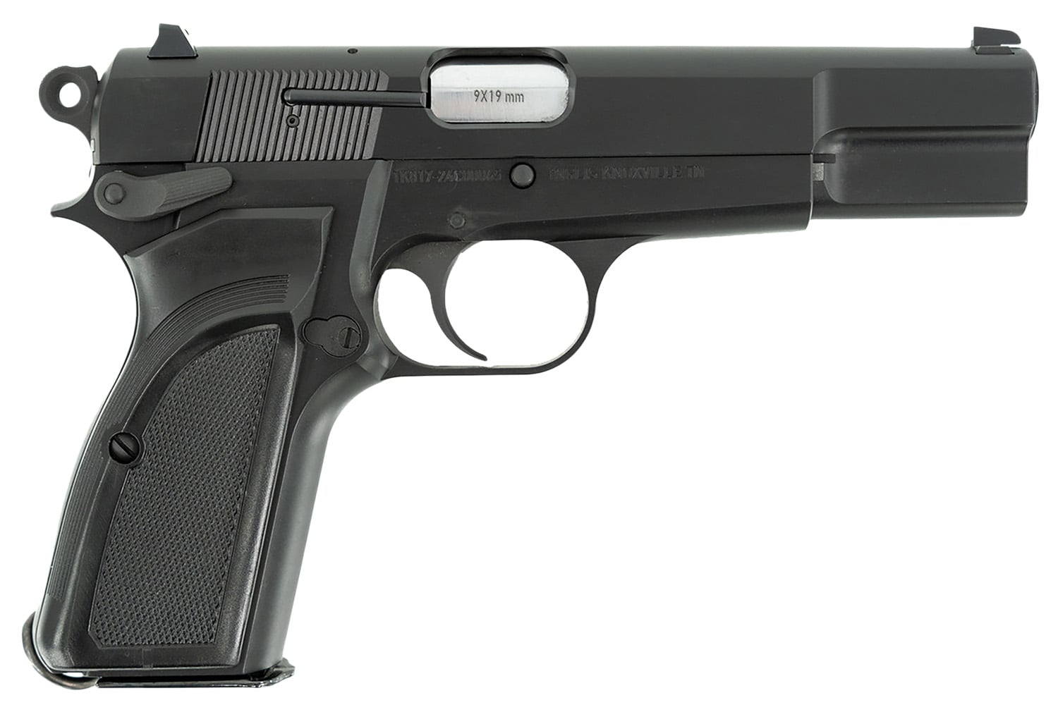 SDS Imports Inglis L9A1 Hi-Power Handgun 9mm Luger 15rd Magazines(2) 4.7” Barrel Black Chromate Finish - No Credit Card Fees - Low, flat rate shipping