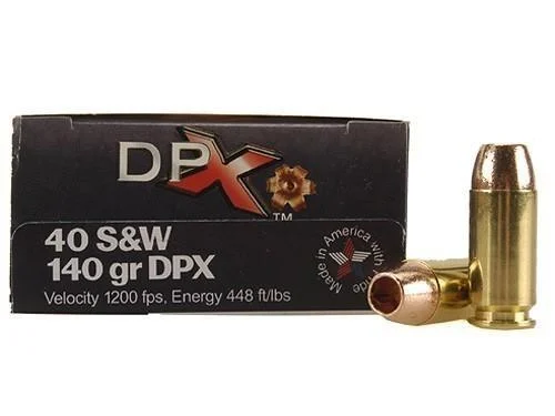 COR-BON Handgun Ammunition .40 S 140 gr DPX 1200 fps 20/box