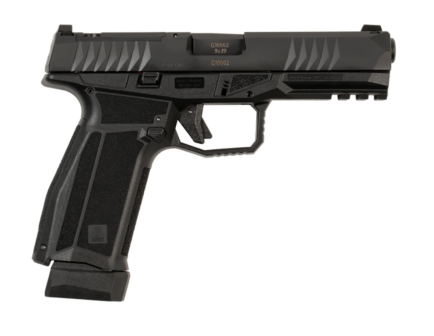 Arex Delta L OR 4.5" 9mm 17rd Pistol, Black