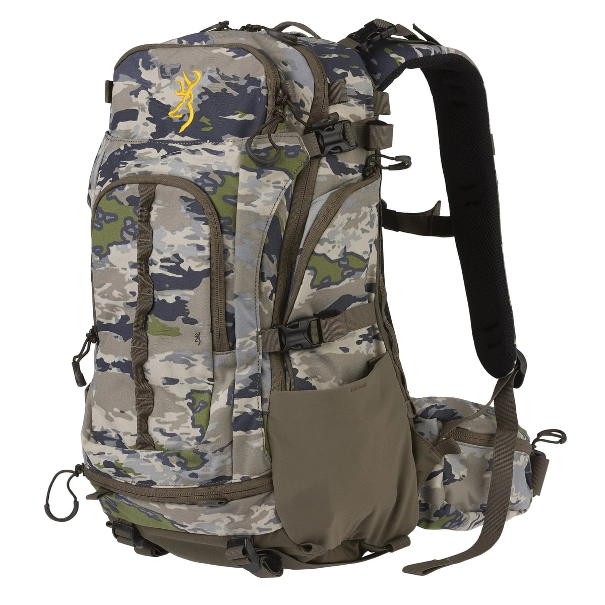 Browning Whitetail 1900 8" x 12" x 20" Hunting Daypack, Ovix Camouflage 1900 cu-in