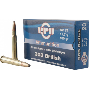Prvi Partizan PPU PP303S2 Standard Rifle 303 British 180 GR Soft Point - 20rd Box