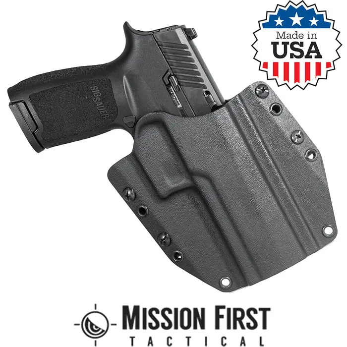 Minimalist Sig Sauer P320 Full Size XFIVE Legion XFIVE Outside Waistband Ambidex