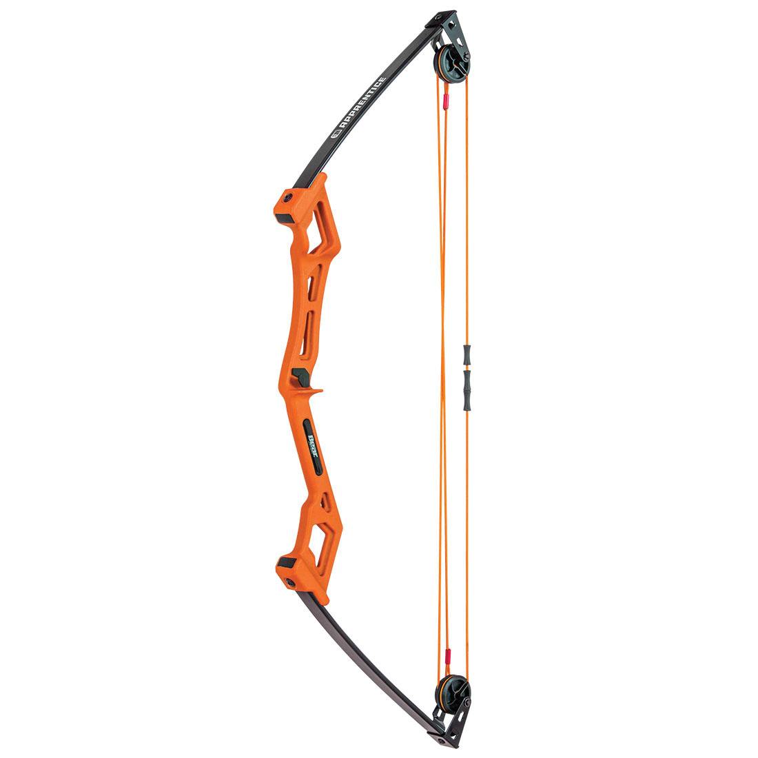 Bear Archery Apprentice 13.5LB RH Youth Compound Bow Set, Flo Orange