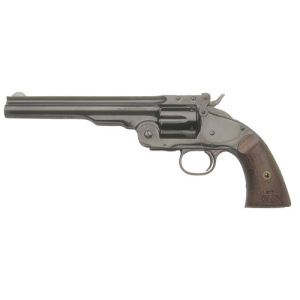 CIMARRON NO.3 Schofield 45LC 7" 6rd Revolver - Black / Walnut