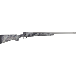 Howa M1500 Fence Line Bolt Action Rifle 22-250 Remington 22" Tungsten Threaded Barrel Tungsten Frame Gray Camo Field Stock