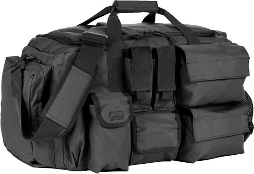 RED ROCK OPERATIONS DUFFLE BAG - 7 EXTERNAL UTILITY POUCHES BLK