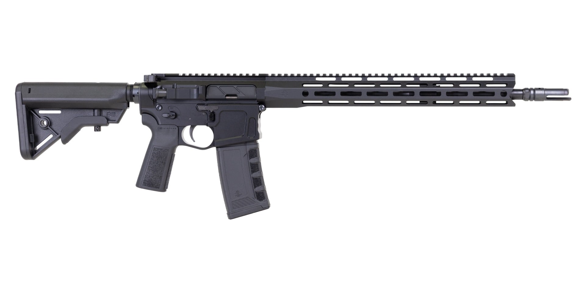 PSA "Sabre" Billet 16" 5.56 Nitride 15" Sabre Lock Up Rail and B5 Furniture