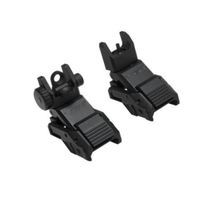 Ncstar Vism Pro Series AR Flip up Front and Rear Sight Set