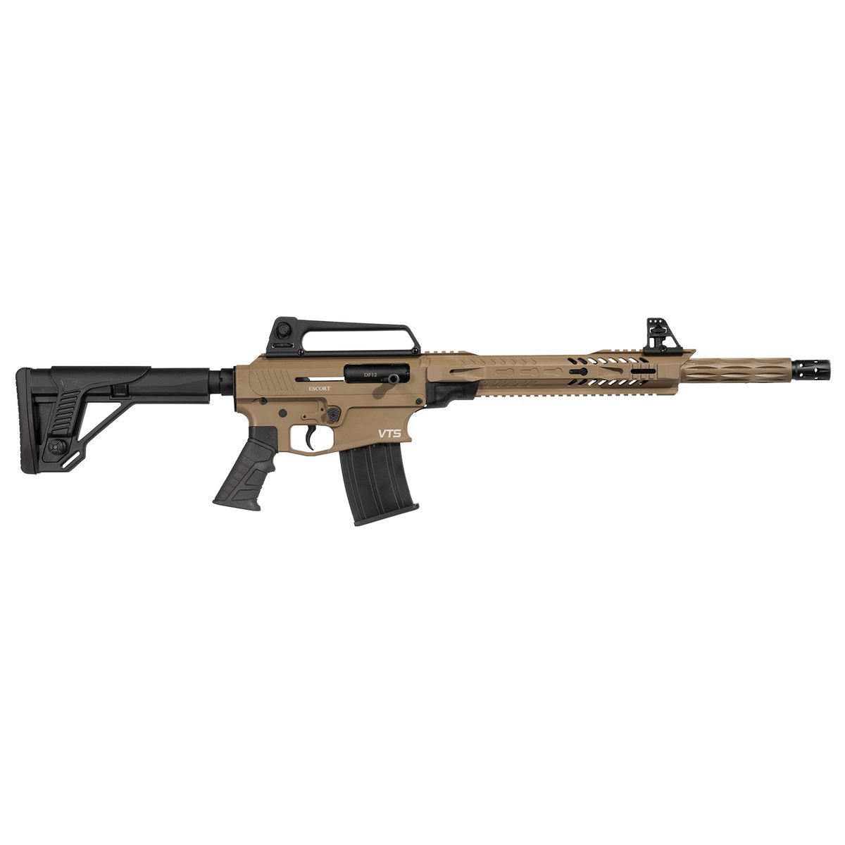 ESCORT DF12 12 Gauge 18" Semi-Auto, Flat Dark Earth