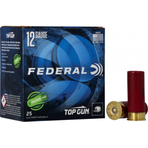 Federal TG12WS175 Top Gun 12GA 2.75\" 1oz #7.5 Shot - 25sh Box