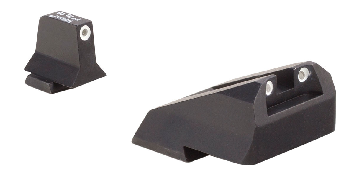 Trijicon Bright & Tough Suppressor Front/Rear Night Sight Set for S&W M&P M2.0 Pistol - 600900
