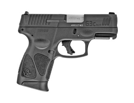 Taurus G3C 9mm Pistol 3.2" 12rd, Black - 1-G3C931-2X12