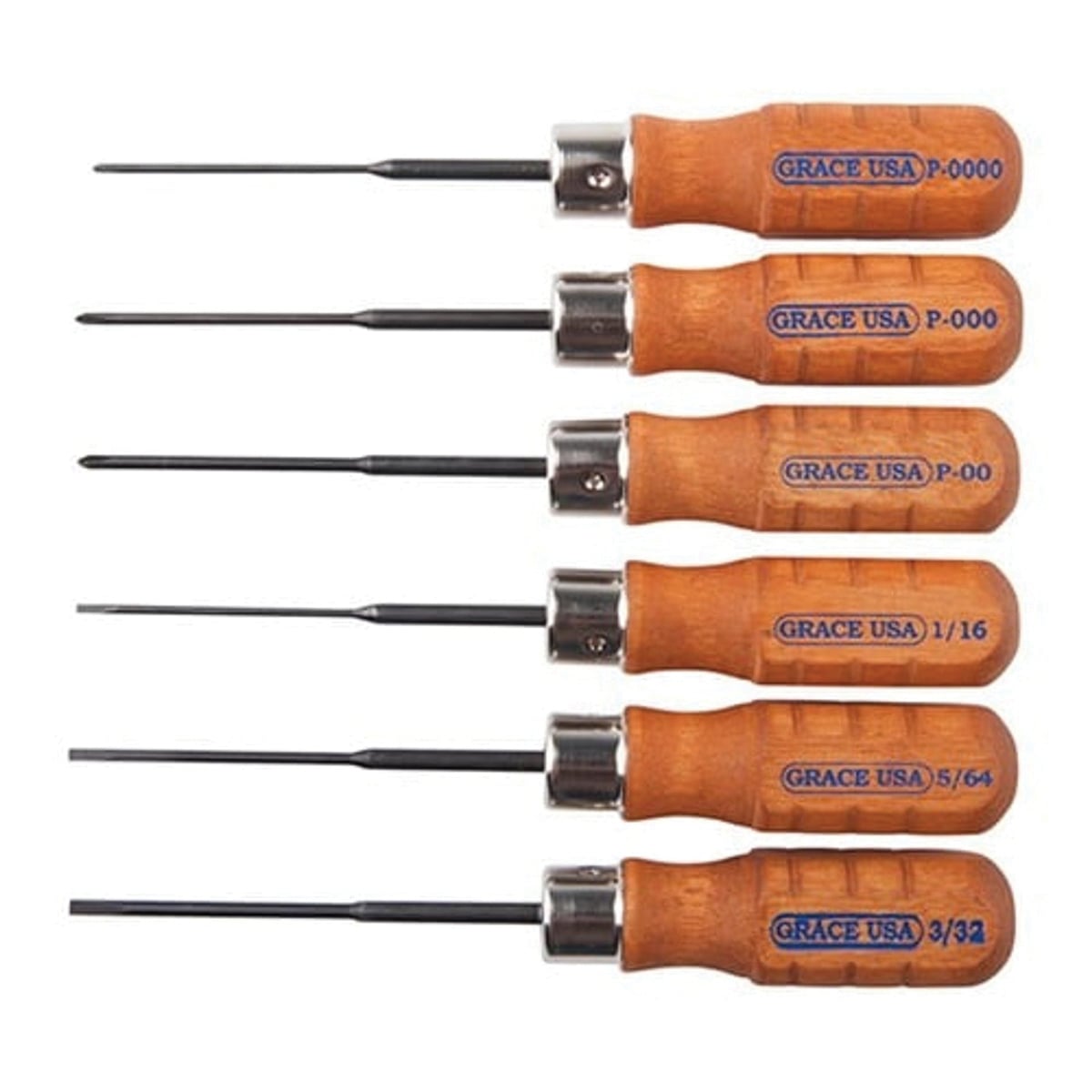 Grace USA 6-Piece Micro Screwdriver Set