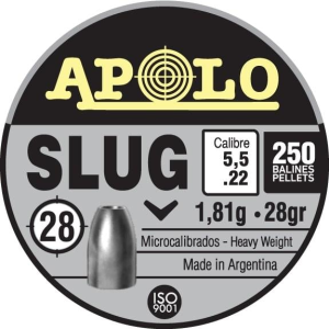 Hatsan-Usa Hatsan Apolo Slug Air Rifle Pellets .22 Cal 28 gr 250/ct