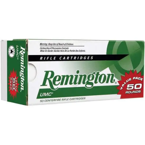 Remington Ammunition L223R7V UMC Value Pack 223 Rem 45 gr Jacketed Hollow Point (JHP) 50 Bx/ 8 Cs