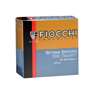 Fiocchi 123HV4 Shooting Dynamics Optima Specific 12GA 3\" 1 3/4oz #4 Shot - 25sh Box