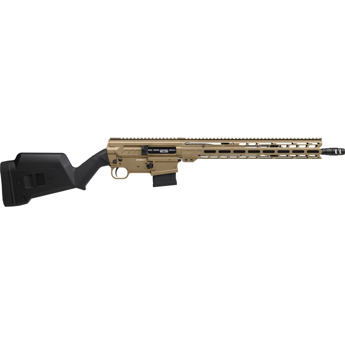 CMMG RIFLE DISSENT BR4 5.56MM – 16″ 10RD MAGPUL COYOTE TAN - No Credit Card Fees - Free Shipping