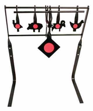 Champion .17 HMR/.22 WMR/.22LR Auto Reset Target, Red