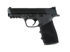 Hogue Handall Slip-On Grip Sleeve for S&W 9mm, 357 SIG, 40 S&W Full Size Pistols Black 17400