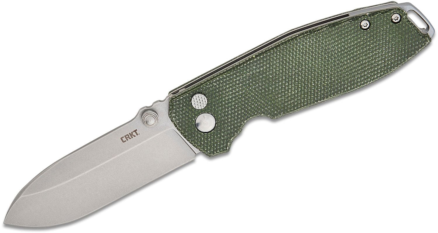 CRKT Squid XM Button Lock Green - 2495GR