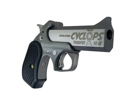 Bond Arms Cyclops Thumper .50 AE 4.25" Pistol 1rds, Stainless - BACY