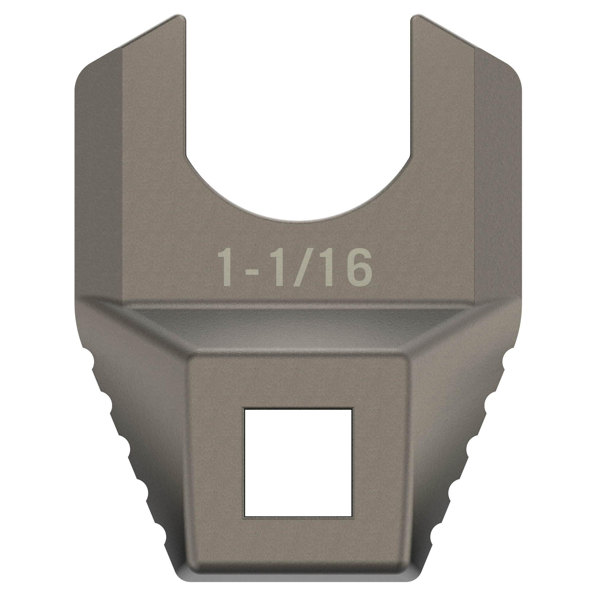 Real Avid Master-Fit Wrench, Wrench, Stainless Steel, 1-1/16" Free-Float Barrel Nut