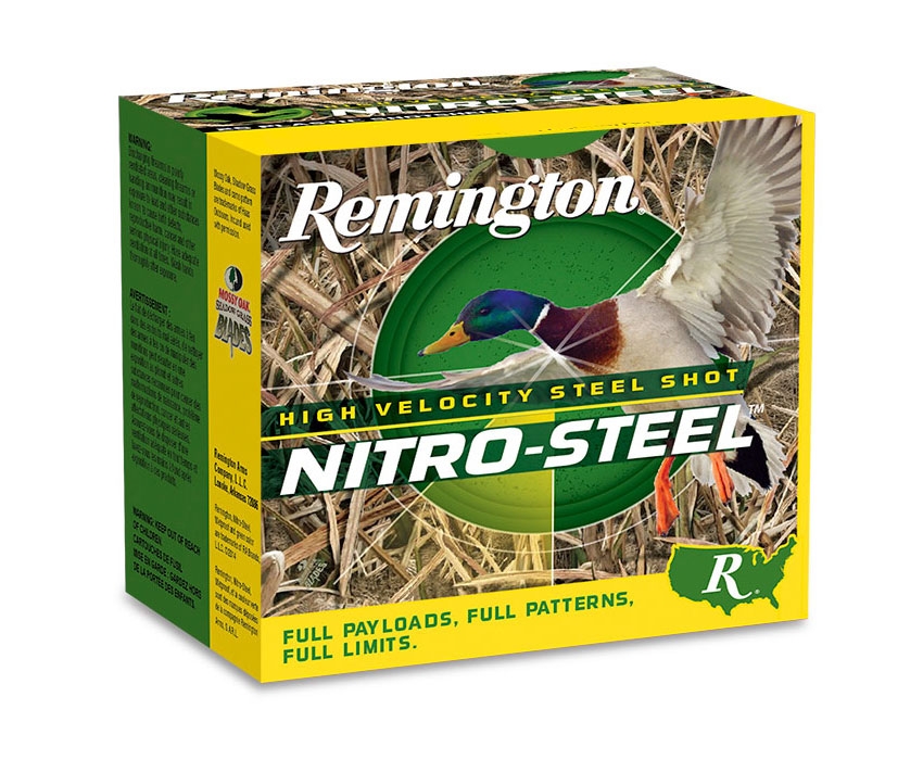 Remington Nitro Steel 20 Gauge 3" 1 oz 4 Shot 25 Rounds - NSI20M4