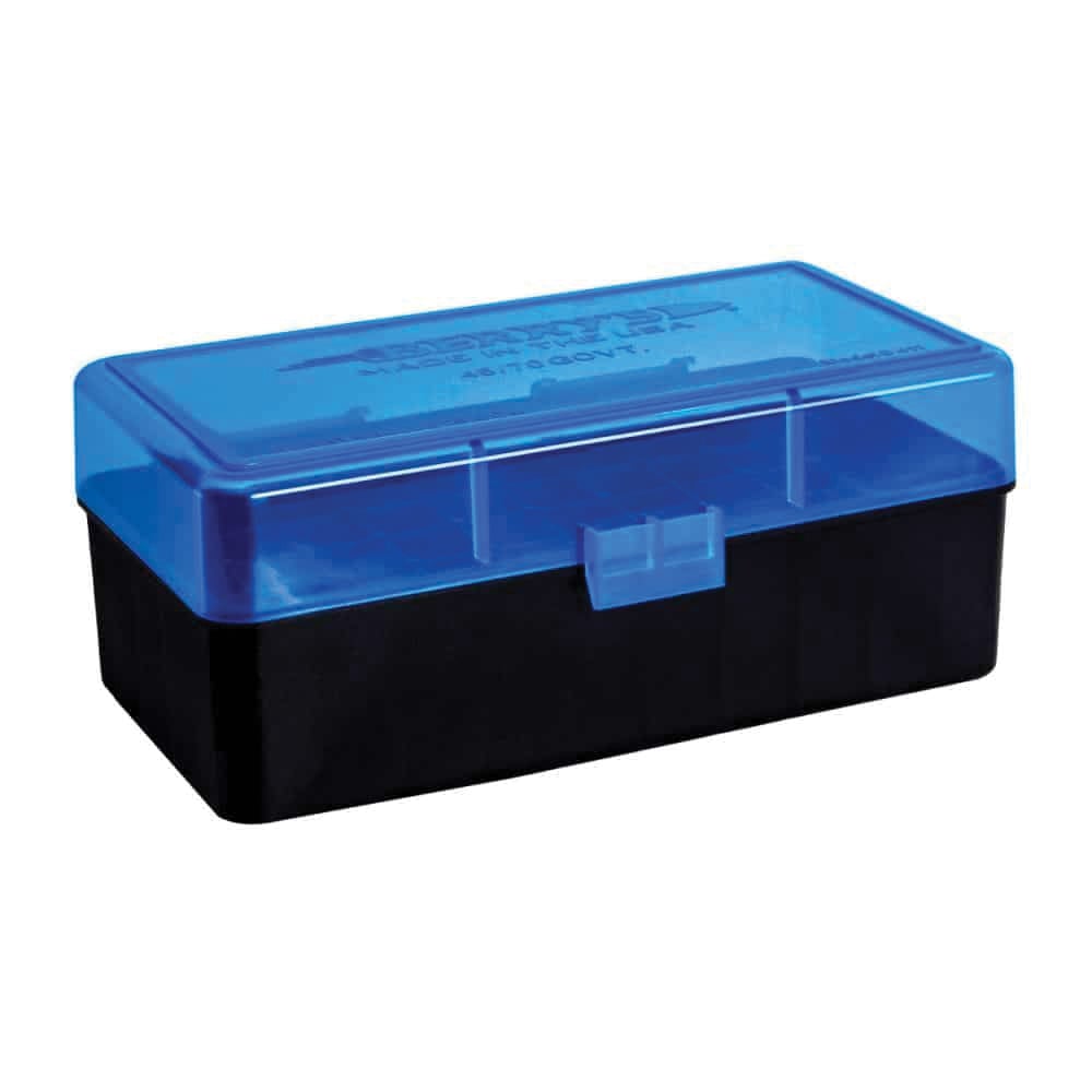 Berrys Bullets #411 .45-70 Government/.450 Marlin Ammo Box, 50rds Black/Blue