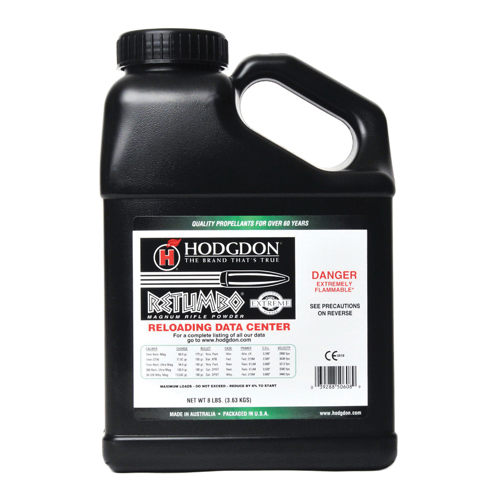 Hodgdon Retumbo 8 lb Rifle Powder - RET8