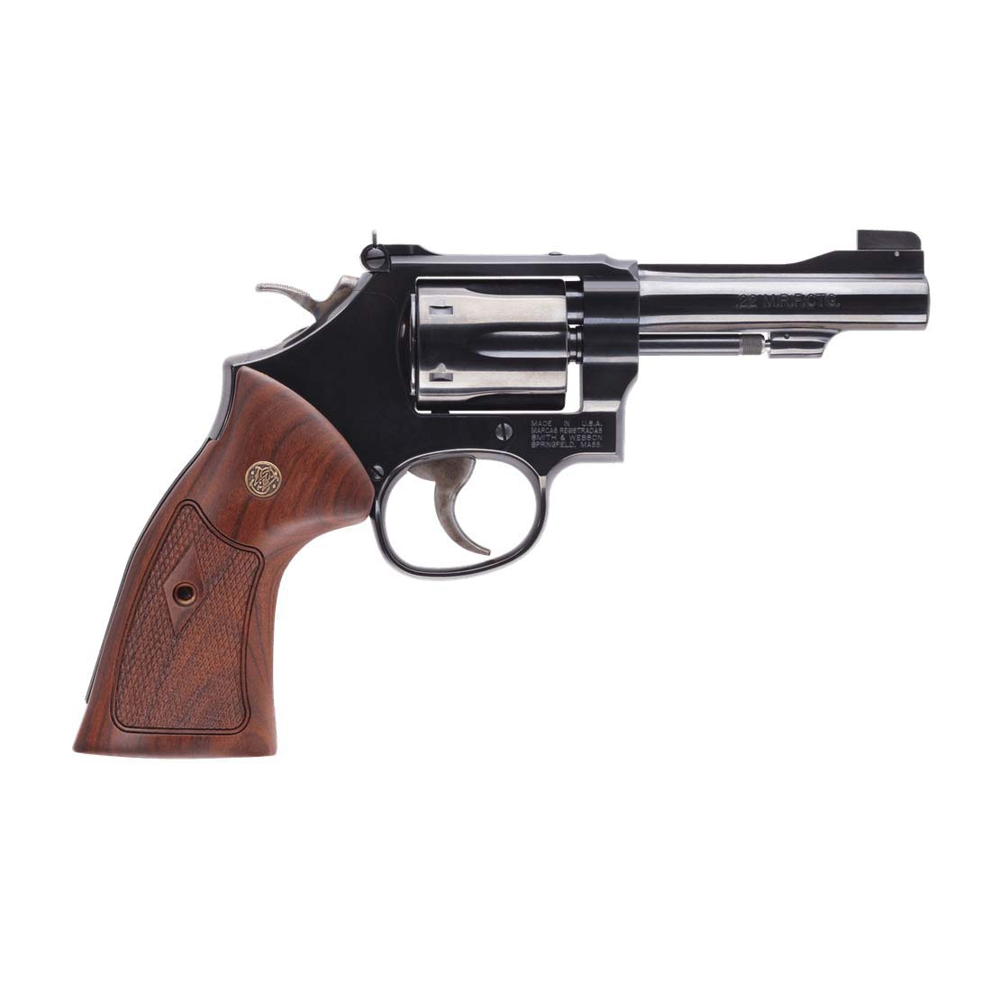 Smith & Wesson Model 48/K-Frame .22 Magnum Revolver 4" 6rds, Black