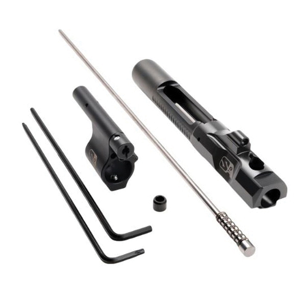 Superlative Arms Rifle-Length Piston System w/Solid Set Screw Gas Block 0.625" x 1", Black