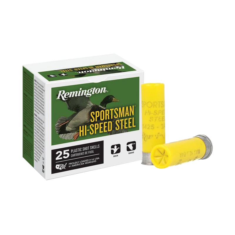 Remington Sportsman Hi-Speed Steel 20 Gauge 3" #2 1 Ounce 25rds