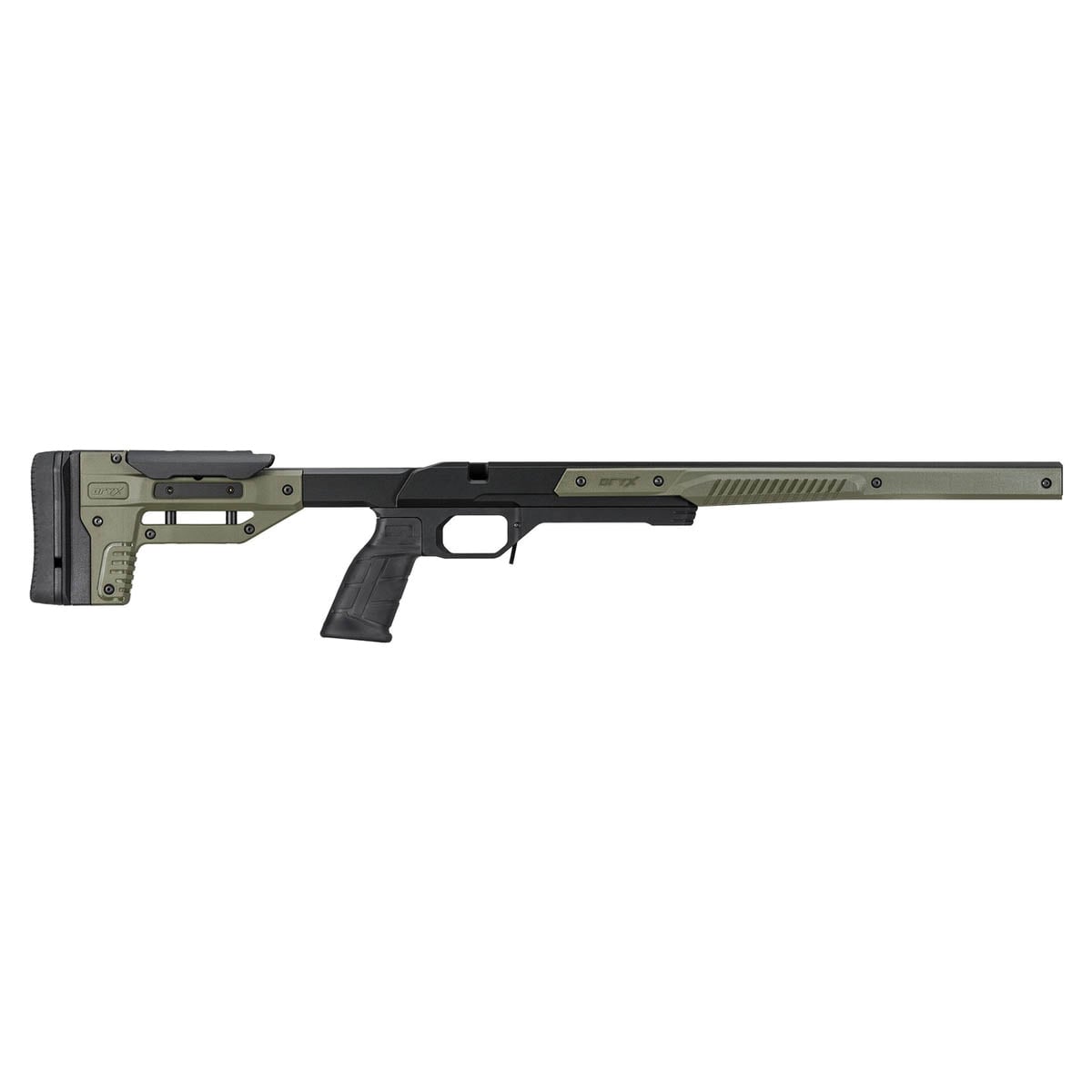 MDT ORYX Chassis Fits Howa 1500 LA/Weatherby Vanguard LA, OD Green
