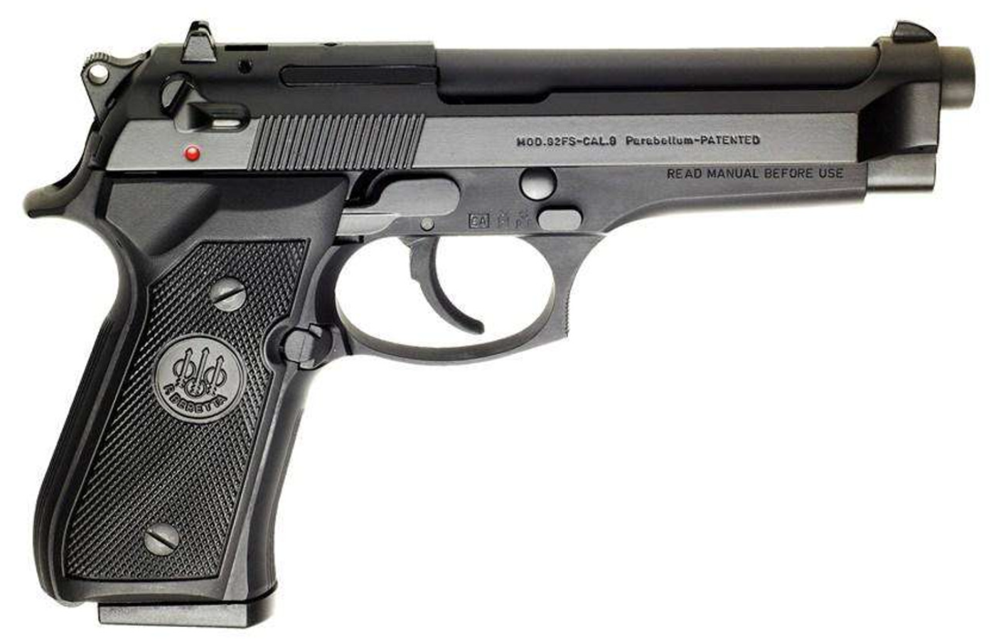 Beretta M9 Commercial LE 9mm 4.90" (3) 15rds, Black