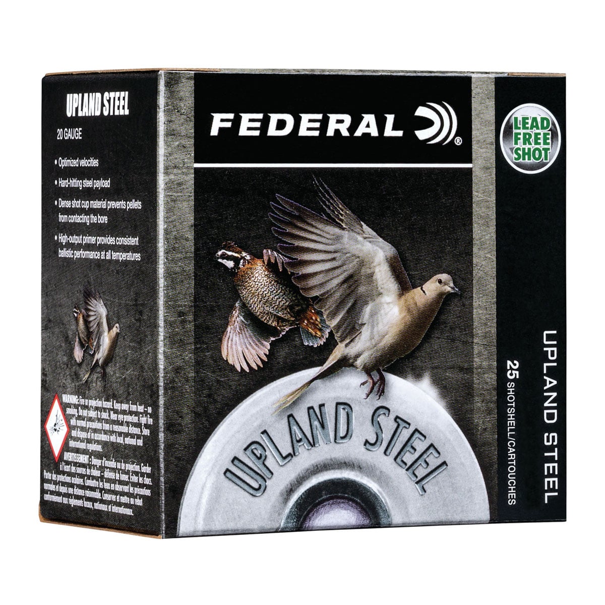 Federal Upland Steel Shotgun Ammo 410 ga. 3 in. 3/8 oz. 6 Shot 25 rd. - Flat Rate Shipping Under 30lbs! - No Credit Card Fees