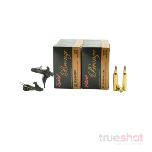 BUNDLE DEAL: Geissele SSA X AR-15 Trigger and 200 Rounds of Ammo - PMC 223 55 Grain