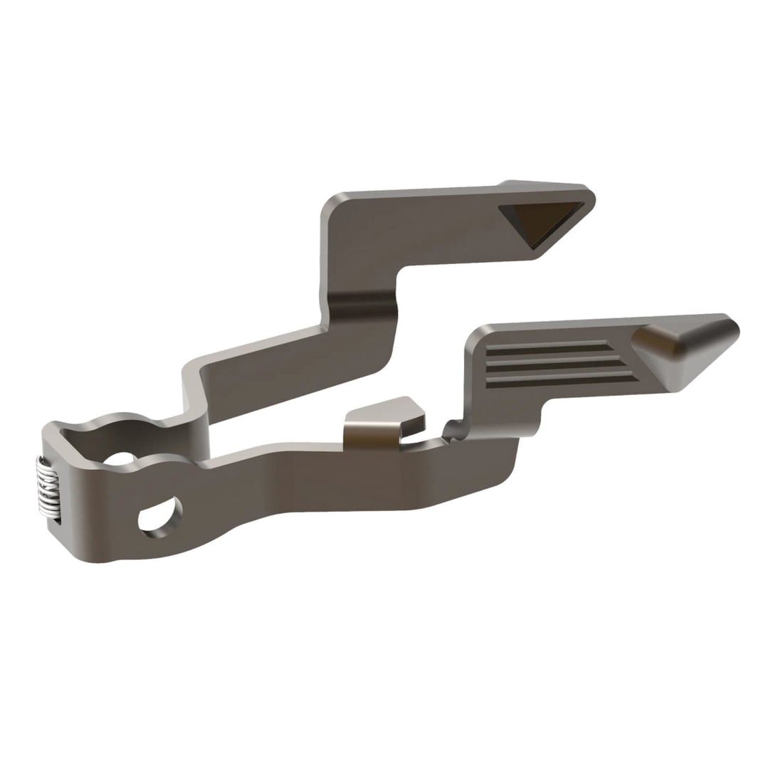 PRIMATIA Raised and Extended Slide Release Fits Glock G17/Glock G17 MOS, Black