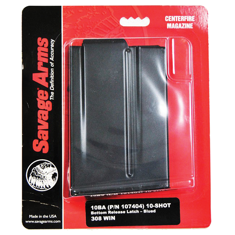 SAVAGE ARMS MAGAZINE MOD 10BA 308WIN 10RD - No Credit Card Fees - Low, flat rate shipping