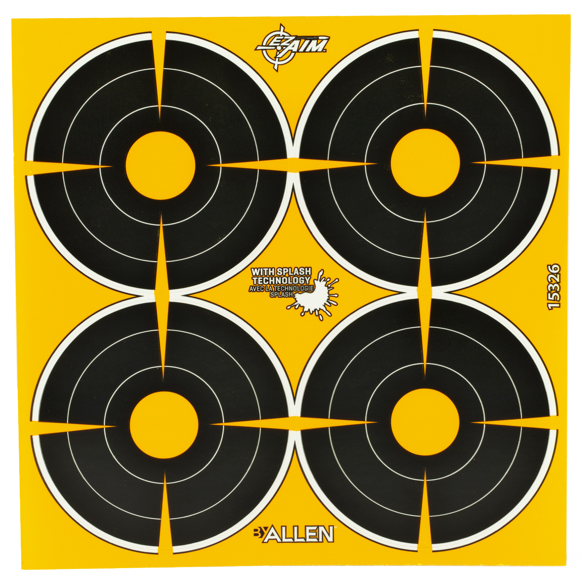 Allen EZ AIM Adhesive Paper Target - 15326