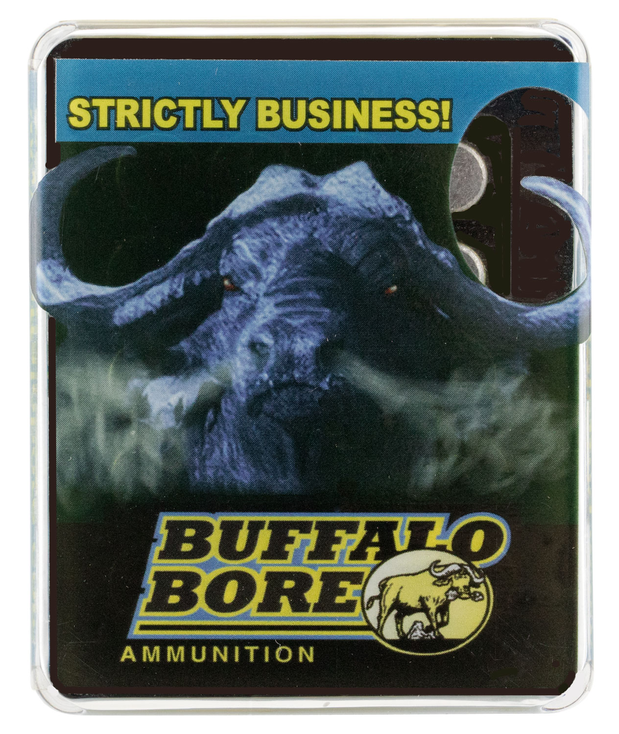 Buffalo Bore Heavy 44 Rem Mag 305 grain Hard Cast Lead Flat Nose Pistol and Handgun Ammo, 20/Box - 4A/20