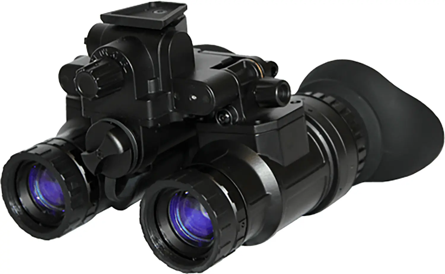 ATN NVGOPS3142G PS31-2 Night Vision Goggles Matte Black 1x18mm, Generation 2+ Green Phosphor, 58-60 Ip/mm Resolution