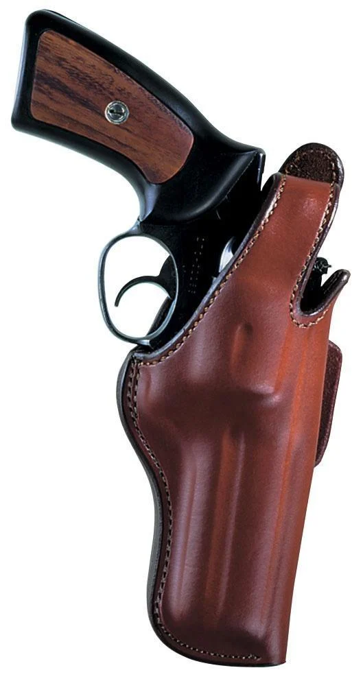 Bianchi Model 5BHL Thumbsnap - S 34 Kit Gun 4" Right Hand Plain Tan