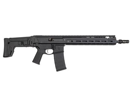 PSA 14.5" JAKL Rifle Length 5.56 1:7 Nitride HUXWRX Flash Hider MOE SL EPT F5 Stock Rifle, Black