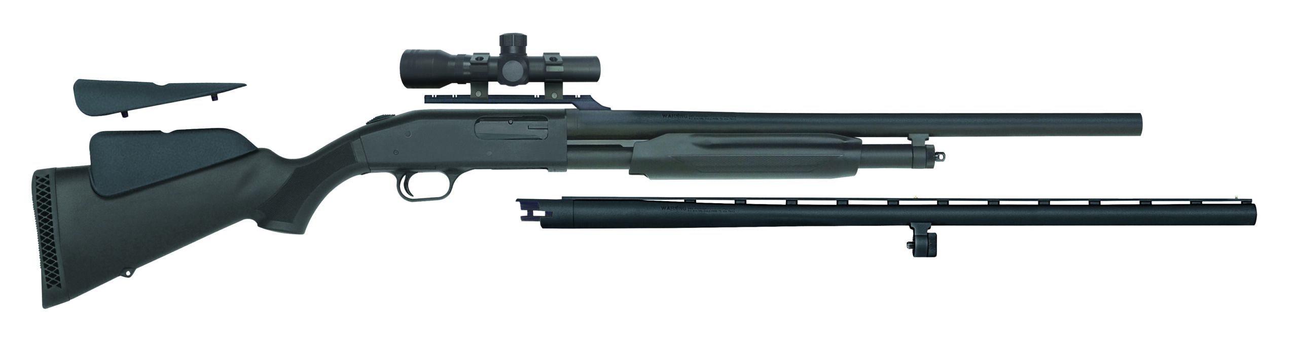 Mossberg 500 Combo Pump Action Shotgun, 12 Gauge, 28" Barrel
