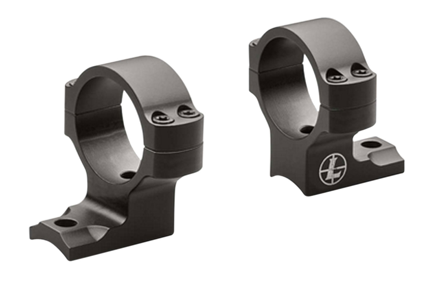 Leupold BackCountry Savage 10/110 30mm High 7075 T6 Aluminum 2-Piece Scope Mount, Matte Black - 171115