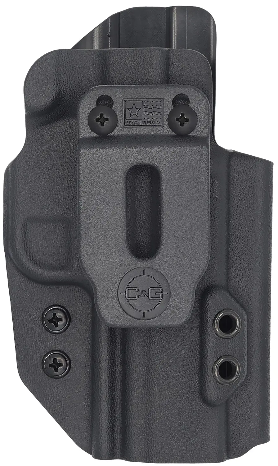 C Holsters 1698100 Covert IWB Black Kydex Belt Clip Fits FN 509/Tactical Right Hand