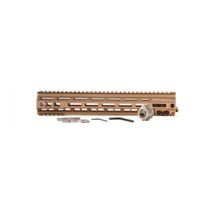 Geissele-Automatics Geissele Automatics MK4  Super Modular Rail 13" M-LOK  inc/Stainless Steel Gas Block Desert Dirt Color 05-278S